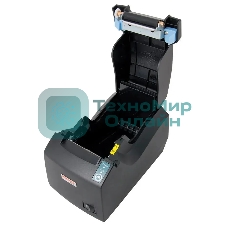 Чековый принтер Mertech G58 прямая термопечать, 203 dpi, 100 мм/сек, Ethernet, RS-232, USB, черный