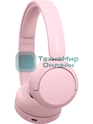 Наушники накладные Sony WH-CH520 розовый беспроводные bluetooth оголовье (WH-CH520/PZ E)