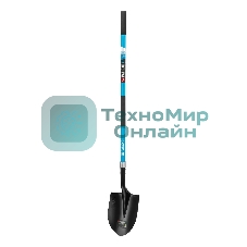 Лопата Palisad LUXE штыковая, 210х290х1490 мм, углубленная, фибергласовый черенок, ПВХ накладка