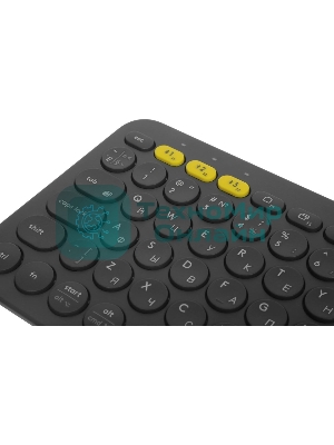 Клавиатура беспроводная Logitech K380 Multi-Device Bluetooth (920-007584) темно- серый- (заводская гравировка)