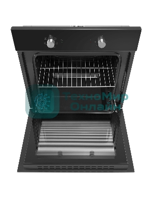 Духовой шкаф электрический встраиваемый HOMSair OES660BK01 черный