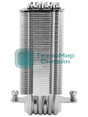 Кулер для процессора Thermalright Burst Assassin 120 SE черный/серебристый (4-pin PWM, 148мм, Al/Cu, 6x6мм, 1x120мм, 66.17CFM, 25.6dBA, 1550RPM, S: 1851/1700/1200/115X, AM5/AM4)