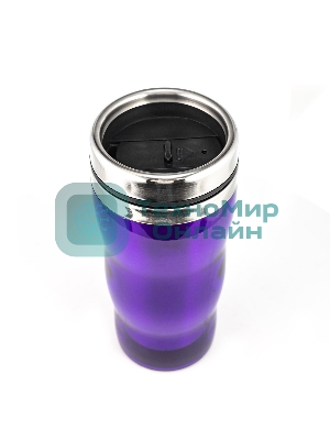 Термокружка Lara LR04-36 0,5 л, высота 18 см, диаметр 8 см, стальная внутренняя поверхность