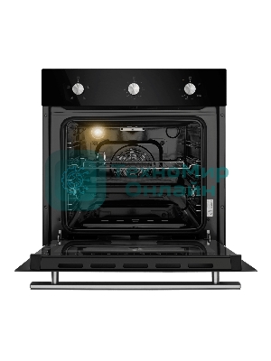 Шкаф духовой газоэлектрический Maunfeld EOGC604B Slim