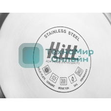 Чайник для плиты HITT H01023/1 Rondo Plus 2,5 л со св., капсул. дно, красный Л6115