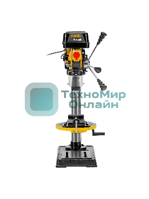 Станок сверлильный радиальный Denzel DDM-550R, 550 Вт, 16 мм, 12 ск., настольный