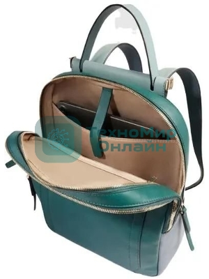 Рюкзак женский Piquadro Circle CA5566W92/OTAV бирюзовый/голубой кожа