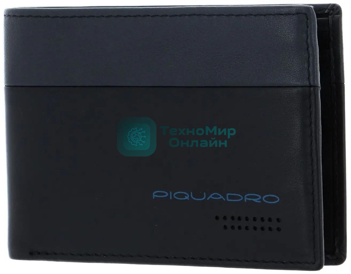 Кошелек мужской Piquadro Urban PU1392UB00R/NGR черный/серый натур.кожа