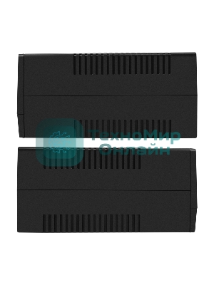 Источник бесперебойного питания ExeGate Power NB-400.LED.AVR.2SH (400VA/240W, LED, AVR, 2*Schuko, батарея 12V 4.5Ah, черный)