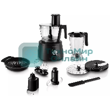 Кухонный комбайн Philips HR7776/90 1300Вт черный