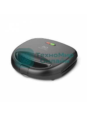 Вафельница BQ ST2001 черный, 4 in 1. MultiChef, 800 Вт, многофункциональный прибор 4 в 1, 4 пары панелей в комплекте: гриль, венские вафли, сэндвич, орешки, антипригарное покрытие панелей Non-Stick PRO, равномерный нагрев, вертикальное хранение, отсек для хранения шнура, 2 индикатора работы: нагрева и питания, диапазон температур нагрева: 230 °С, ненагревающаяся ручка, противоскользящие ножки, длина шнура: 0.7 м, напряжение: 220-240 В, 50-60 Гц, защита от поражения электротоком: класс I