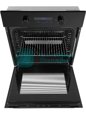 Шкаф духовой газовый с электрическим грилем Maunfeld MOGM703B2, встраиваемый