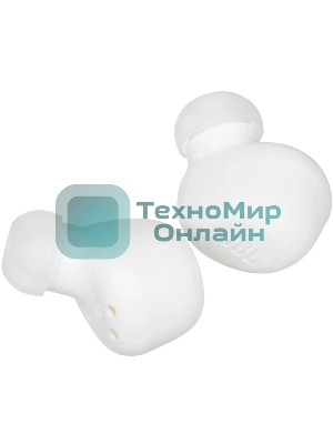 Наушники TWS JBL Wave Buds белый, внутриканальные, Bluetooth, быстрая зарядка, до 8 ч