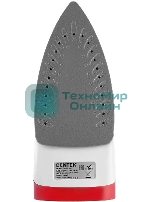 Утюг Centek СТ-2347 пурпурный/белый, 1800 Вт, 20 г/мин, 80 г/мин, 200 мл