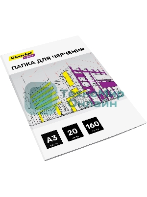 Папка для черчения Silwerhof Create A3 20л. бум.160г/м2