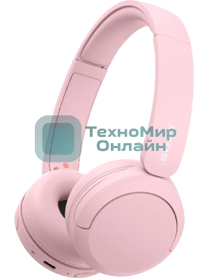 Наушники накладные Sony WH-CH520 розовый беспроводные bluetooth оголовье (WH-CH520/PZ E)