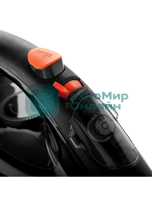 Утюг BRAYER BR4007 черный/оранжевый, 3100 Вт, 35 г/мин, 160 г/мин, 265 мл