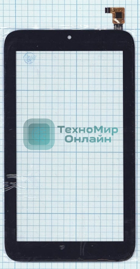 Сенсорное стекло (тачскрин) LCGP070984 REV-A2, черное
