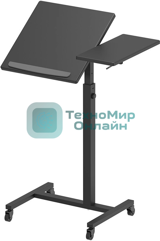 Стойка для телевизора Kromax OMEGA-10, макс. 15кг, напольный, наклон, черный