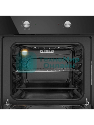 Духовой шкаф электрический встраиваемый HOMSair OES660BK01 черный