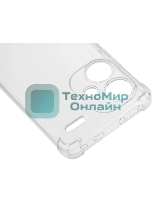 Чехол (клип-кейс) BoraSCO для Xiaomi Redmi Note 13 Pro + прозрачный