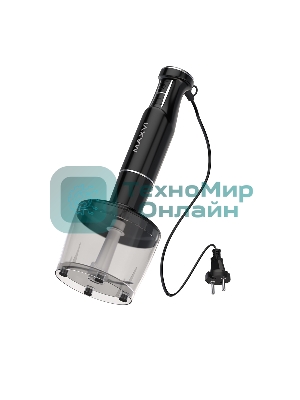 Блендер ручной Maxvi HB1541S черный