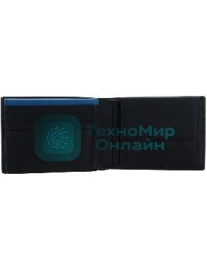 Кошелек мужской Piquadro Urban PU1392UB00R/NGR черный/серый натур.кожа