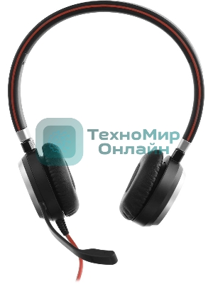 Гарнитура Jabra Evolve 40 MS чёрный, проводная