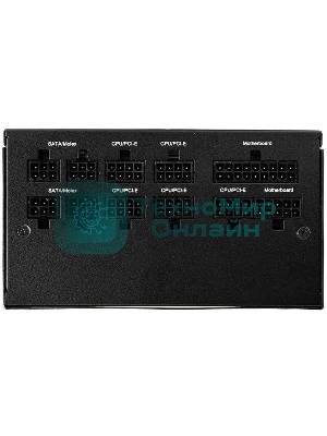 Блок питания Chieftec GPX-750FC, 750Вт, 80 PLUS Gold, 120мм, модульный, черный