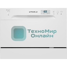 Встраиваемая посудомоечная машина Maunfeld MLP-06DW, белый, 44.8 см, 6 компл., 49 дБ, класс A+