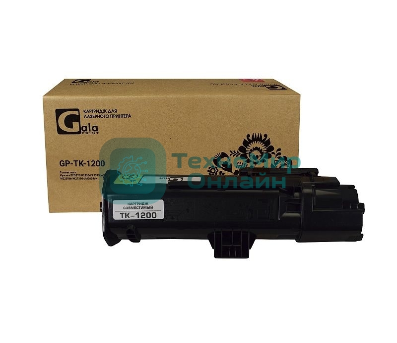 Картридж GalaPrint совместимый TK-1200 для Kyocera P2335d/P2335dn/P2335dw/M2235dn/M2735dn/M2835dw 3000к GP