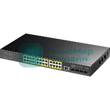 Коммутатор Cudy GS5024PS4 (L3) 24x1Gbит/с 4SFP+ 24PoE+ 400W управляемый