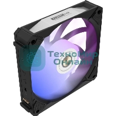 Вентилятор для корпуса Alseye i12B-K10 черный, 120 мм, 1800 об/мин, 33.2 дБ, 4 pin