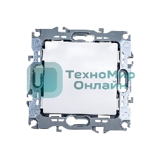 Выключатель ЭРА 12-1101-01, 10АХ-250В, IP20, белый (10/100/2800)