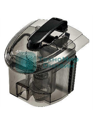 Пылесос Delta LUX DE-3501 СУПЕР-ЦИКЛОН, черный с терракот