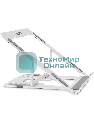 Подставка для ноутбука Buro BU-LS120 238x17x215мм 450г алюминий серебристый