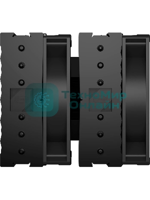 Кулер для процессора/CPU Cooler PCCooler RT620 ARGB BK (250W, 4-pin PWM, 157мм, Al/Cu, 6x6мм, 2x120мм, 73.32CFM, 34.9dBA, 2200RPM, S: 1851/1700/1200/115X, AM5/AM4, черный)