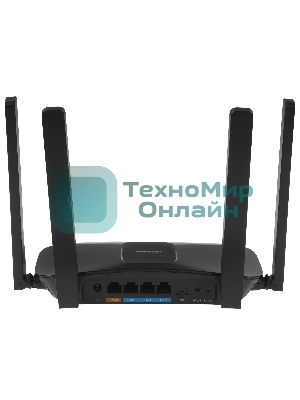 Роутер Dahua DH-MR403/до 300 Мбит/2,4 ГГц/1 порт WAN/3 порта LAN/слот для SIM-карты/черный (DH-MR403)