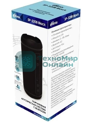 Портативная колонка Ritmix SP-320B черный