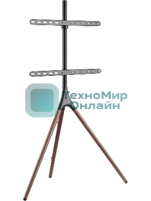Подставка для телевизора Cactus CS-ST1246BKWN черный/орех, 45