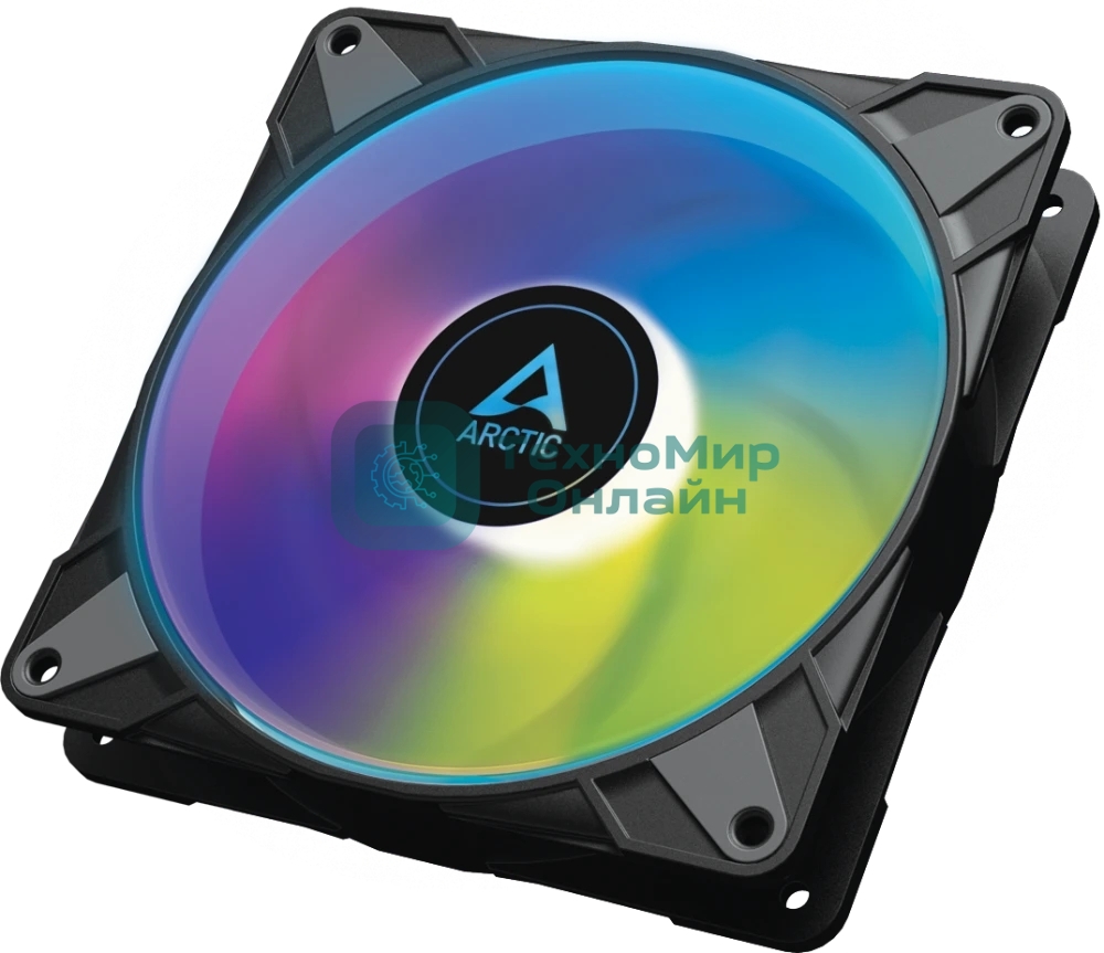 Вентилятор для корпуса ARCTIC P14 PWM PST A-RGb 0dB черный - retail (ACFAN00239A)