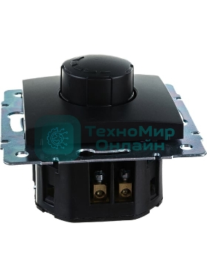 Механизм светорегулятора СП 800Вт KARINA черный бархат LEZARD 707-4288-115