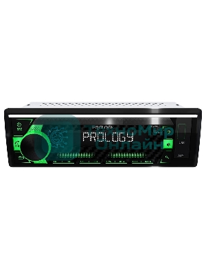 Автомагнитола Prology CMX-235, 1 DIN, Bluetooth, USB Type-A, AUX, пульт ДУ