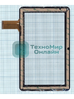 Сенсорное стекло (тачскрин) LH3039, черное