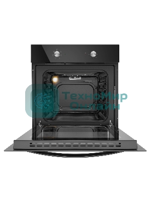 Духовой шкаф электрический встраиваемый HOMSair OES660BK01 черный