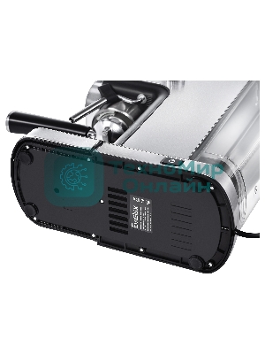 Кофеварка рожковая Evelux ECM 1009 Aroma нержавеющая сталь, исп. кофе - молотый, 1.2 л, 1350 Вт, 20 бар