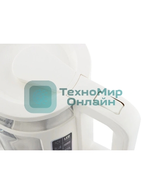 Чайник электрический Energy E-256 1500Вт, 1,5л стекло, белый