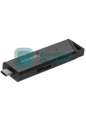 Флешка USB ADATA Elite UE800 (AELI-UE800-2T-CSG), 2Тb, USB 3.2/TypeC, R/W 1000/1000, серый