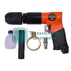 Дрель прямая Av Steel AV-701107 114л/мин патр.:быстрозажимной оранжевый/черный