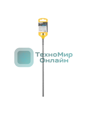 Бур по бетону Denzel цельная крестовая пластина, 8x315 мм, SDS PLUS
